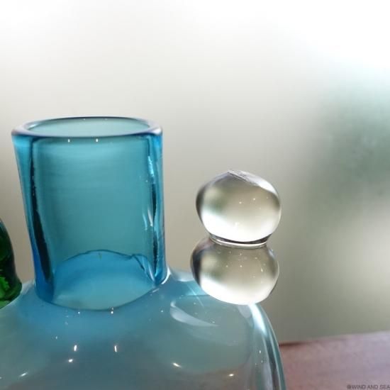 希少N526 ブルーポムポムpampula pompom bottle