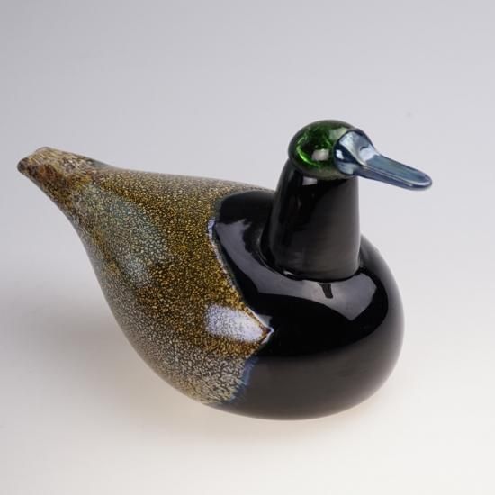 イッタラ/ヌータヤルヴィ　バード SORSAUROS/MALE DUCK　カモ イッタラ/ヌータヤルヴィバード SORSAUROS/MALE DUCKカモ