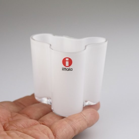 aalto savoy vase miniature 55mm white