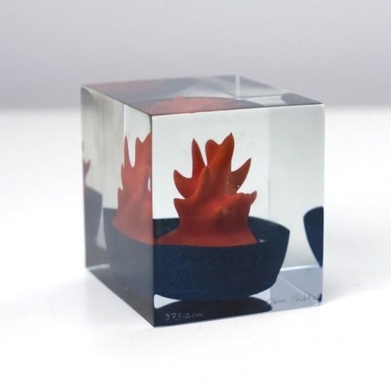 工芸品  oiva toikka Annual Cube 1991 Annual Cube 1991 Oiva Toikka Vuosikuutio Nuutajärvi Finland