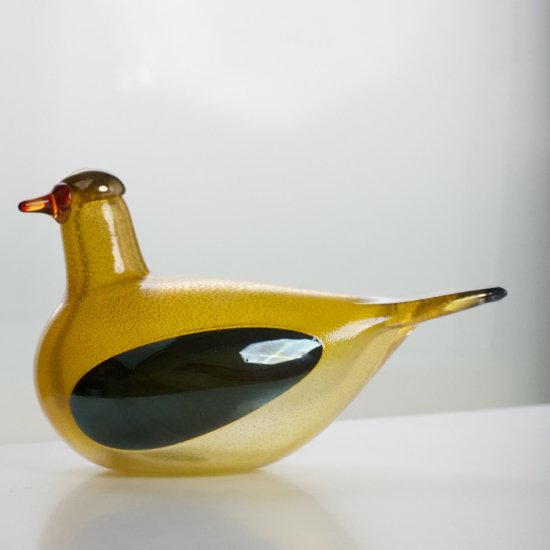 OIVA TOIKKA Bird ”Golden Dove” 2001