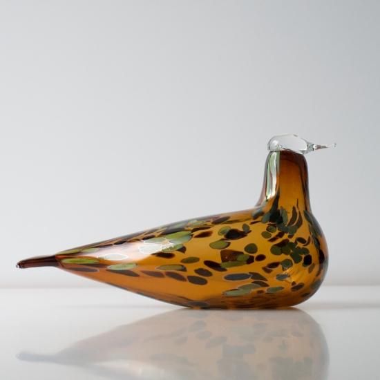 OIVA TOIKKA Bird Pekkasiini Brown