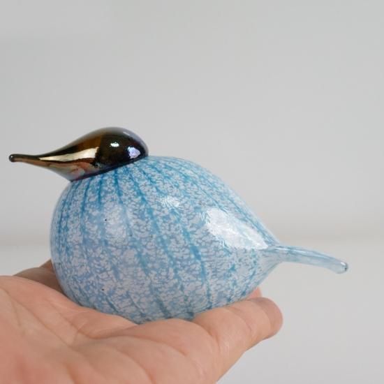 【さらにお値下げ】イッタラ バード Wren オイバトイッカ ヌータヤルヴィ 北欧アートガラス/ビンテージガラス/Oiva Toikka/オイバ