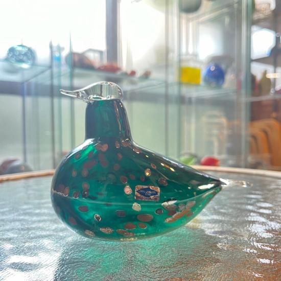 ＊オイバトイッカバード＊OivaToikka＊Pekkasiini OIVA TOIKKA Bird Pekkasiini Green