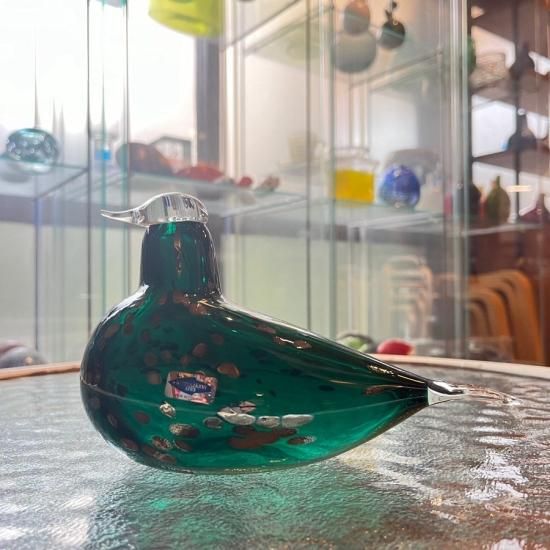 ＊オイバトイッカバード＊OivaToikka＊Pekkasiini OIVA TOIKKA Bird Pekkasiini Green