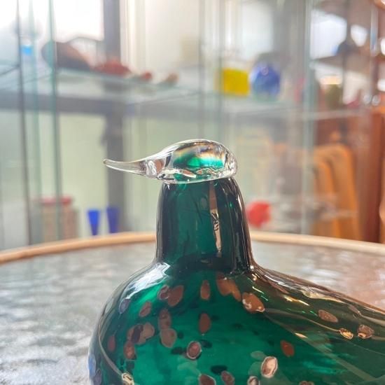 ＊オイバトイッカバード＊OivaToikka＊Pekkasiini OIVA TOIKKA Bird Pekkasiini Green