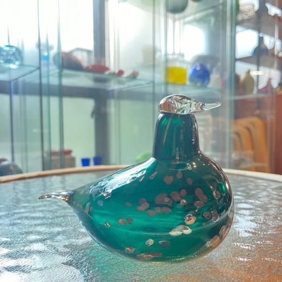 OIVA TOIKKA Bird Pekkasiini Green