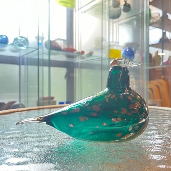 OIVA TOIKKA Bird Pekkasiini Green