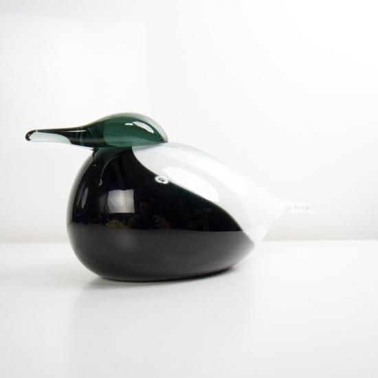 工芸品  birds oiva toikka SMEW OIVA TOIKKA Bird ”UIVELO / SMEW”