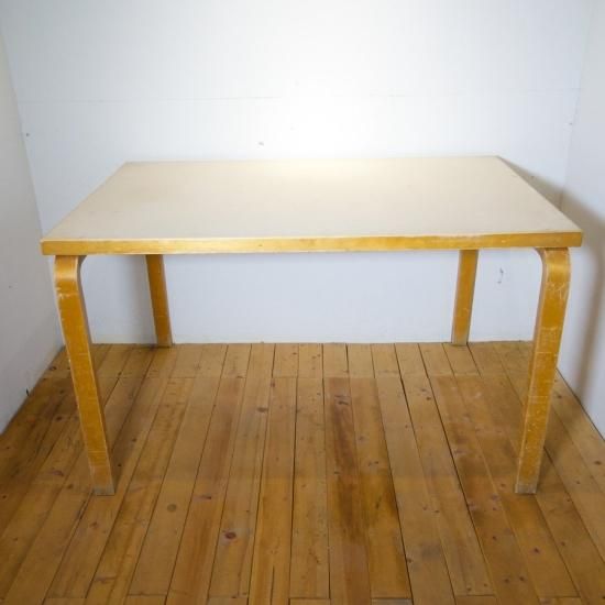 ランキング2025 Aalto Alvar 1950's ベージュリノリウム table ダイニングテーブル