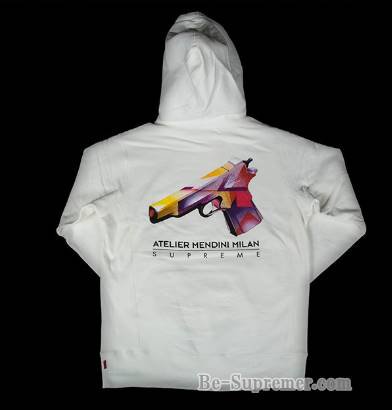 Supreme Mendini Gun Hooded Sweatshirt