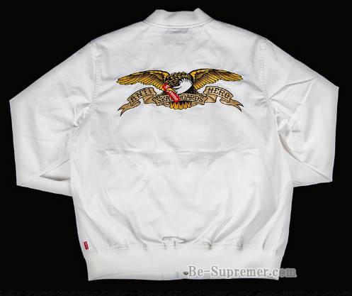 Supreme 16SS アンタイヒーローボンバージャケットなら - Supreme(シュプリーム)通販専門店 Be-Supremer ll  全商品送料無料・正規品保証 　Tシャツ・キャップ・リュック・パーカー・ニット帽・ジャケット