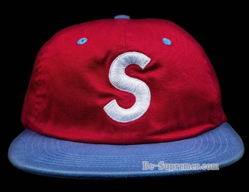 sSUPREME 16SS S Logo 6-Panel Cap Sロゴ