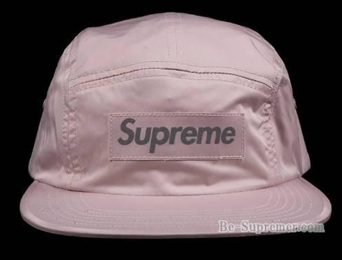 supreme 3m reflective logo camp cap