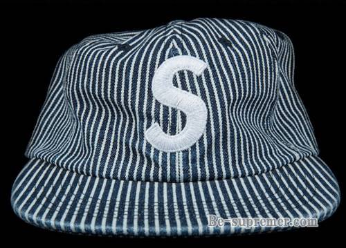 Supreme 17SS ウォッシュデニムSロゴ6パネルキャップなら - Supreme(シュプリーム)通販専門店 Be-Supremer ll  全商品送料無料・正規品保証 　Tシャツ・キャップ・リュック・パーカー・ニット帽・ジャケット