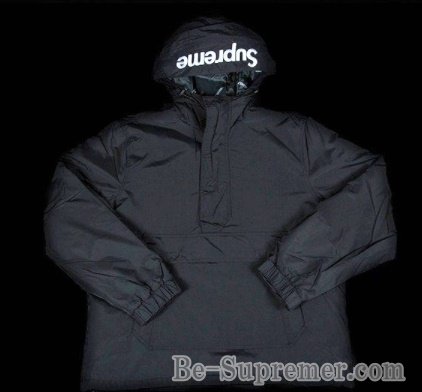 Supreme Hooded Logo Half Zip Pullover L破れすれ等ございますでしょうか