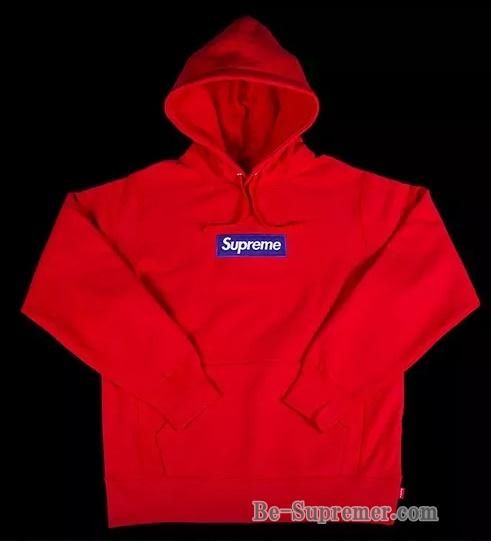 17fw Supreme Box Logo ボックスロゴ パーカー レッド L - パーカー