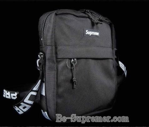 Supreme シュプリーム 18SS Cordura Ripstop Nylon shoulder bag  コーデュラリップストップナイロンショルダーバッグ ブラック | 人気のブランドSupremeの18SSコーデュラリップストップナイロンショルダーバッグ  - ...