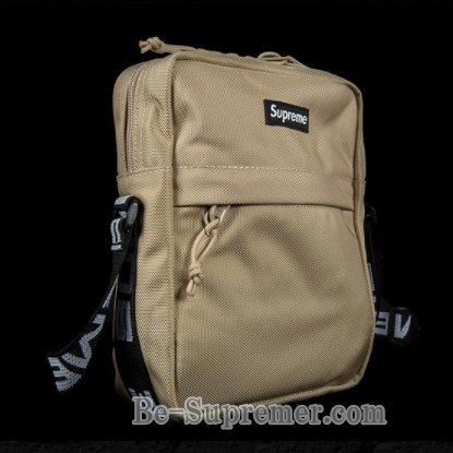 ショルダーバッグSupreme 18SS shoulder bag tan