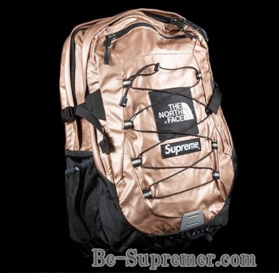 Supreme シュプリーム 18SS The North Face Metallic Borealis Backpack  ノースフェイスメタリックボレアリスバックパックリュック ローズゴールド | 人気ブランドのバックパック -  Supreme(シュプリーム)オンライン通販専門店
