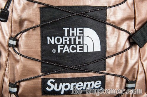 18ss supreme north Face backpack Rose