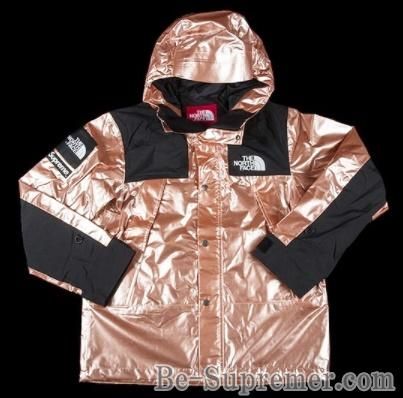 Supreme The North Face parka jacket　gold