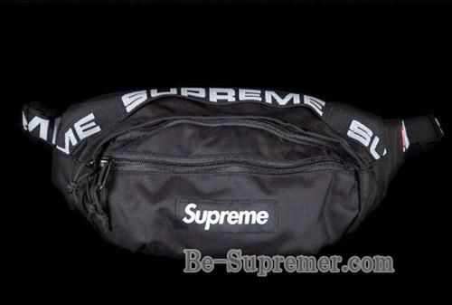 supreme 18ss waist bag black 送料込み