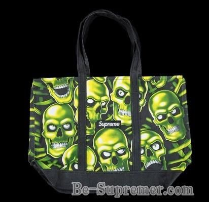 Supreme skull outlet tote bag