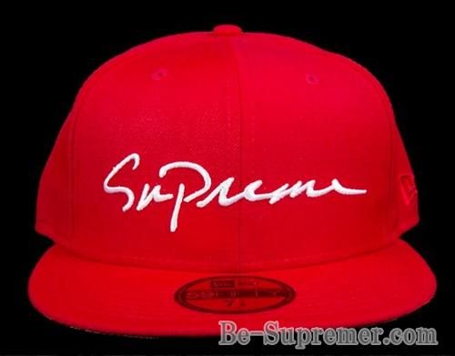 帽子Supreme シュプリーム　Classic Script New Era