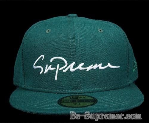 supreme new era cap classic script Green-eastgate.mk