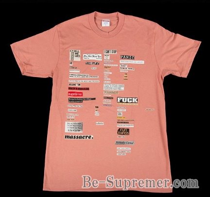 Supreme Tシャツ 2018FWの購入は当店通販へ - Supreme(シュプリーム)通販専門店 Be-Supremer ll  全商品送料無料・正規品保証 　Tシャツ・キャップ・リュック・パーカー・ニット帽・ジャケット