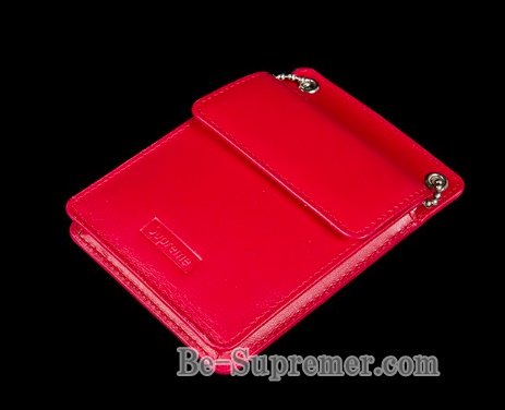 新品18FW Supreme Leather ID Holder+ Wallet