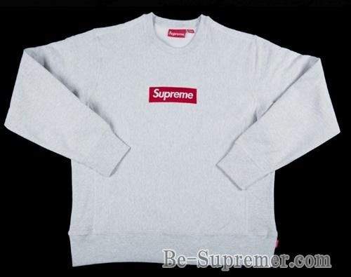 Supreme シュプリーム 2022AW Box Logo Crewneck ボックスロゴクルーネック グレー | 人気ブランドの最新アイテム -  Supreme(シュプリーム)オンライン通販専門店 Be-Supremer ll 全商品送料無料・正規品 本物保証  2023AW新作アイテムを続々入荷中！ Tシャツ