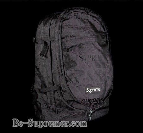 Supreme シュプリーム 19SS Backpack バックパック リュック バッグ | ブラック -  Supreme(シュプリーム)オンライン通販専門店 Be-Supremer