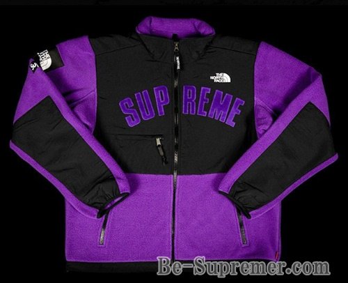 Supreme Fleece Jacket フリースジャケット purple