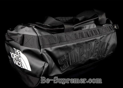 supreme the north face duffle bag 黒