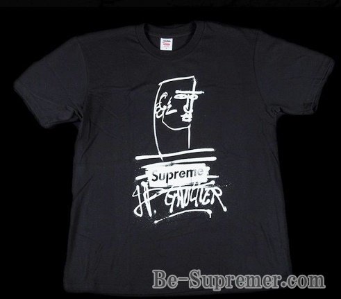 Tシャツ/カットソー(半袖/袖なし)(S)Supreme Jean Paul Gaultier Tee Black