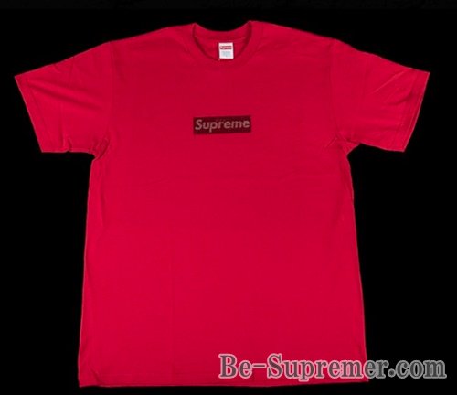 supreme box logo Tシャツ シュプリーム  スワロフスキー