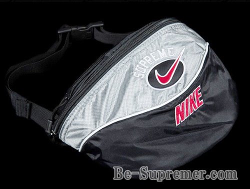 Supreme Nike Shoulder Bag 19ss Silver