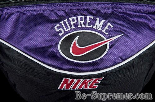 19SS Supreme NIKE Shoulder Bag purple