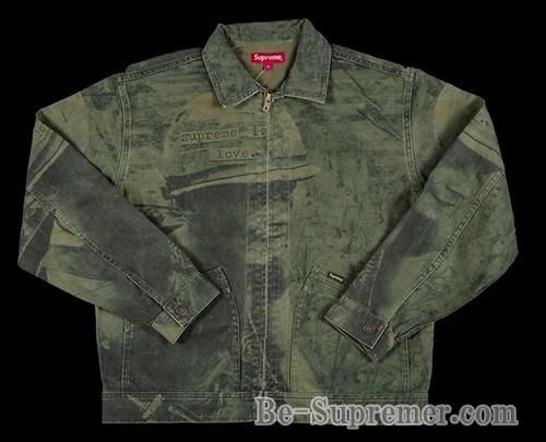 送料込み Supreme Is Love Denim Work Jacketジャケット/アウター