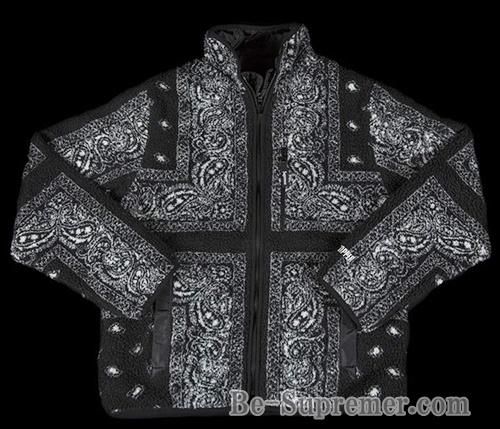 19FW Reversible Bandana Fleece Jacket