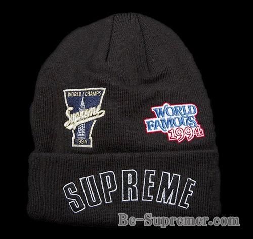 supreme new era championship beanie