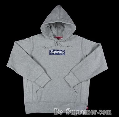 Supreme シュプリーム 22SS Bling Box Logo Hooded Sweatshirt ブリングボックスロゴフードパーカー |  アッシュグレー - Supreme(シュプリーム)オンライン通販専門店 Be-Supremer