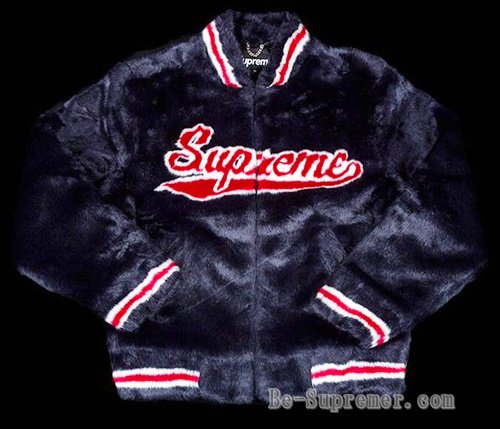 Supreme シュプリーム 20SS Faux Fur Varsity Jacket ファーヴァーシティジャケット ネイビー |  ブランド・最新のファッションアイテム - Supreme(シュプリーム)オンライン通販専門店 Be-Supremer