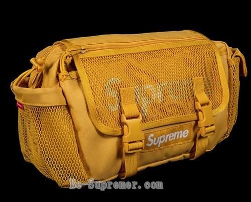 ボディーバッグsupreme waist bag 黄色 - ボディーバッグ