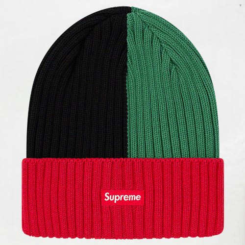 SUPREME Overdyed Beanie Red ビーニー レッド