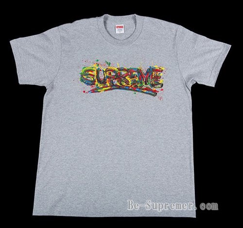 Supreme Paint Logo Tee 20SS シュプリーム Tシャツ