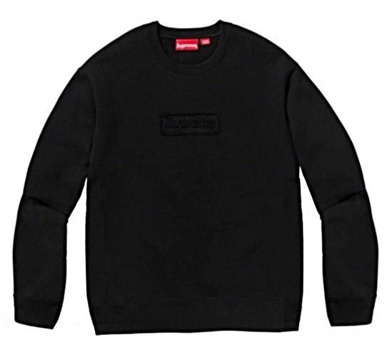 Supreme 20SS cutout box logo crewneck