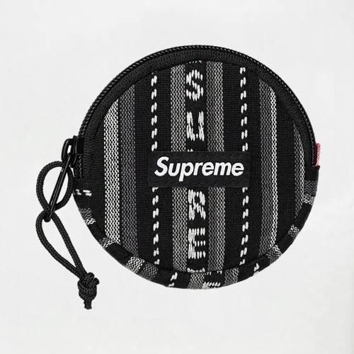 Supreme - Woven Stripe Coin Pouch 財布 コインケース新品の通販 - Be ...11センチ横幅